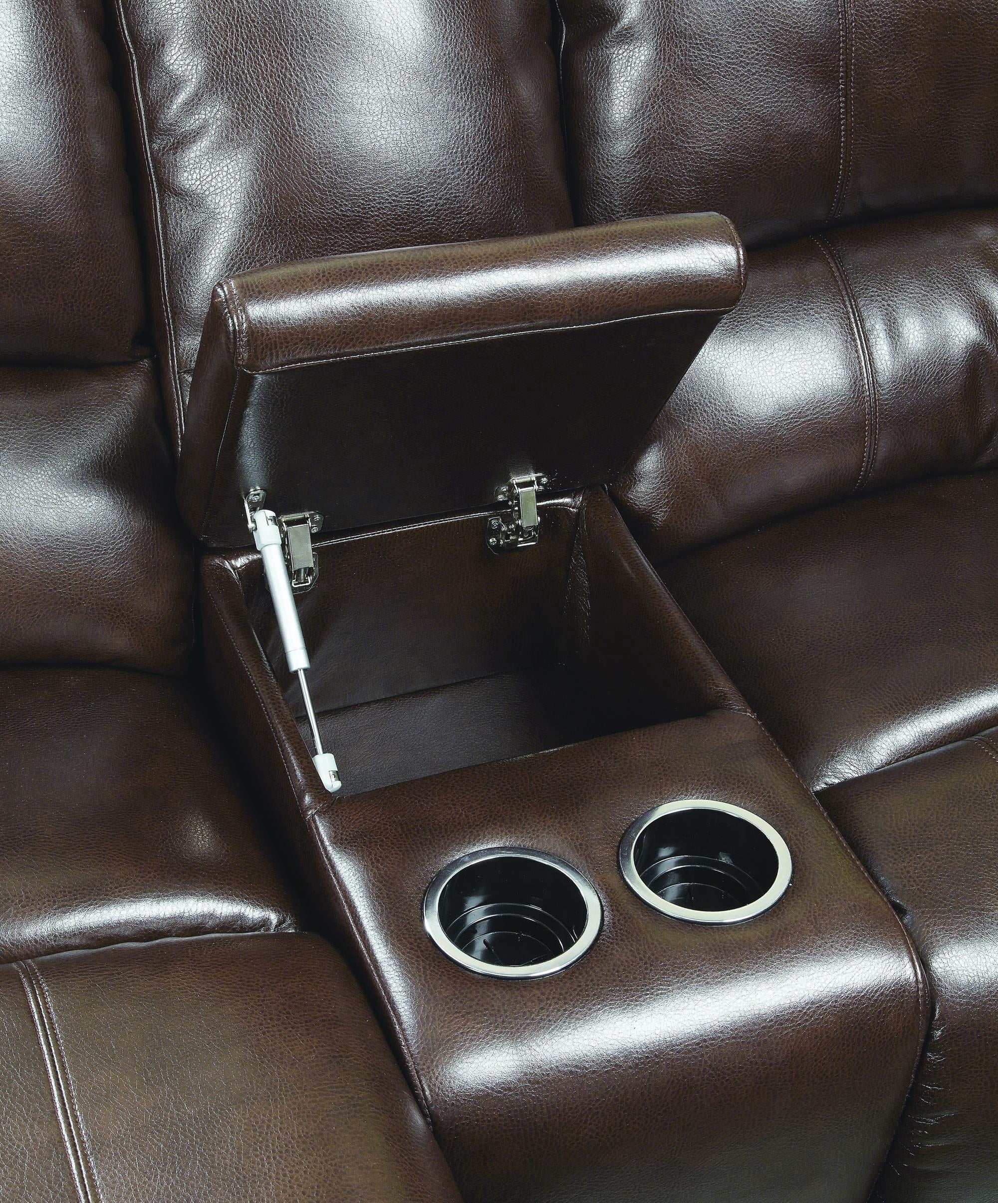 six piece sectional on Coaster Mackenzie Reclining Sectional Chestnut Color Chestnut Style Casual Walmart Com Walmart Com