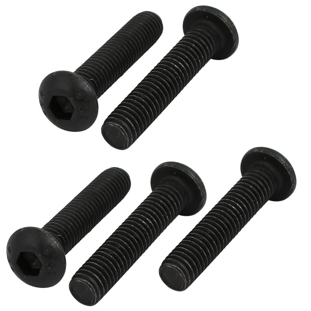 5pcs M6x30mm 10.9 Grade Left Hand Thread Bolt Lock Screw for Drill