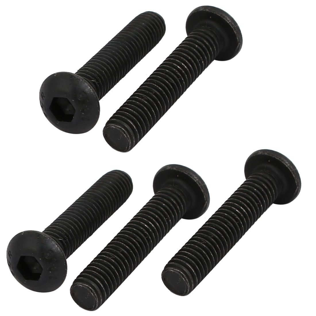 5pcs M6x30mm 10 9 Grade Left Hand Thread Bolt Lock Screw For Drill 