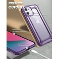 thumbnail image 5 of SUPCASE Unicorn Beetle EXO Series Case for iPhone 12/iPhone 12 Pro (2020 Release) 6.1 Inch, Premium Hybrid Protective Clear Bumper Case (Purple), 5 of 8