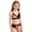 Black-C, variant on SGMVNU Girls 3 Piece Swimsuits with Skirt Cover ups Beachwear Adjustable Straps Bathing Suits Bikini Set Swimwear Size 7-8 Years Black-B
