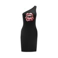 thumbnail image 1 of Vestido de mujer con hombros descubiertos, vestido sencillo de primavera para mujer, para ir de viaje y caminar , xxl, 1 of 7
