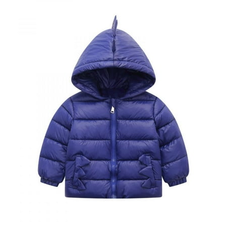 

Children Kids Sweatshirt Winter Baby Boy Girl Hoods Light Puffer Down Outerwear Coat Clothes