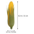 thumbnail image 2 of 4 piezas de maíz artificial, modelo realista, simulación de maíz falso, decoración vegetal falsa, 2 of 8