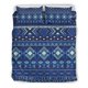 thumbnail image 2 of Juego de cama estampado azul marino LT10, 2 of 6