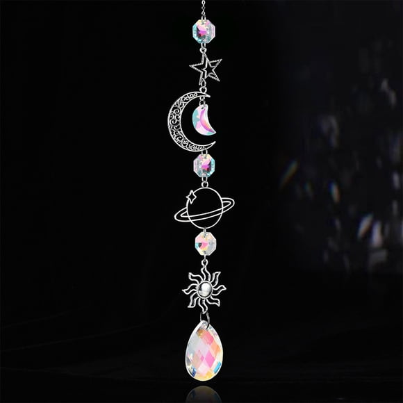 Suncatchers Hanging Wind Chime Sympathy Wind Chimes for Loss of Father Beach Glass Wind Chimes Outdoor Decorative Wind Chimes for outside Celestial Wind Chimes Wind Chimes Outdoor Sympathy