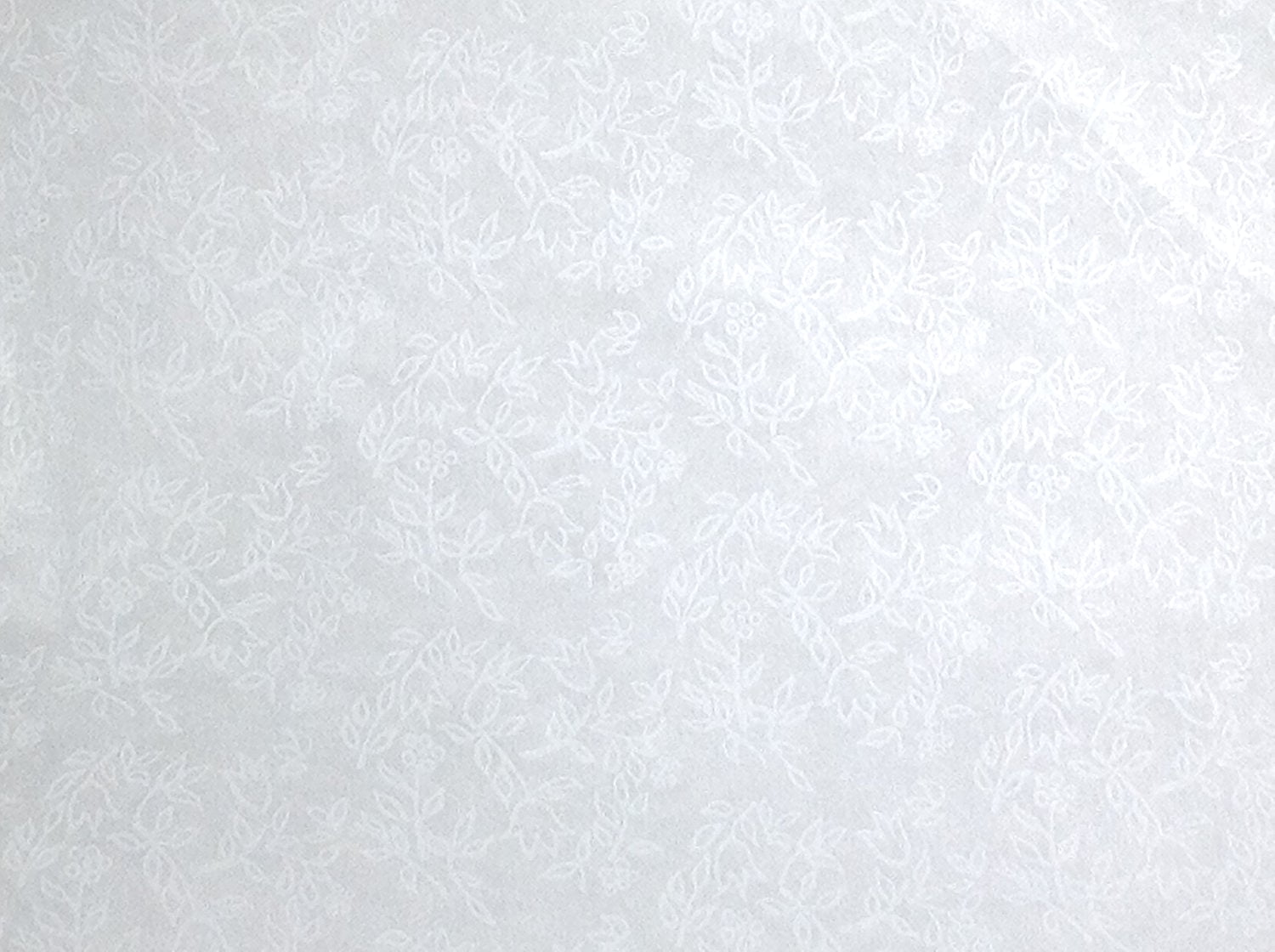 Wedding Aisle Runner White Floral Design 36"x 50ft.