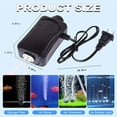 thumbnail image 3 of VNEKVA Adjustable Aquariums Air Pump with Bio Sponge Filter, for 20-155 Gal fish tank, 3 of 5