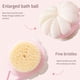 thumbnail image 4 of Matsuzay Cepillo de baño con mango largo, depurador exfoliante de mano, ergonomía para el cuerpo, ducha, baño, herramientas de familiar Juegos de accesorios de baño Rosa Matsuzay HA079651-02, 4 of 6