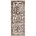 thumbnail image 2 of Rugs.com Hermitage Collection Rug – 5 Ft Runner Chocolate Brown Medium Rug Perfect For Hallways, Entryways, 2 of 9