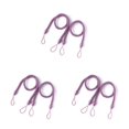 thumbnail image 1 of stanreset 1/2/3/5 2 Pièces Maison Hôtel Polyester Rideau Retenue Salon Drapé Tieback Draperies Décoratif Support Ondulé Corde Violet 3PCS, 1 of 6