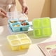 thumbnail image 5 of Juego de cajas bento apilables, caja de bocadillos, caja bento para microondas para adultos, viaje bento, 5 of 7