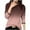 Rose Gold, variant on Swuxness Women Casual T-Shirt, Women's Long Sleeve Tops, Women's Gradient Print Crew Neck Comfortable Soft Loose Fitted T Shirt Blouse for Ladies Dark Blue, M