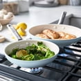 thumbnail image 3 of GreenPan Padova Healthy Ceramic Non-Stick 10-Piece Cookware Set, Light Blue, 3 of 10