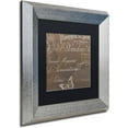 thumbnail image 2 of Trademark Fine Art "Bon Mots II" Canvas Art by Color Bakery Black Matte, Silver Frame, 2 of 4
