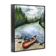 thumbnail image 3 of Stupell Industries Algonquin Park Landscape Landscape & Nature Painting Black Framed Art Print Wall Art, 11 x 14, 3 of 8