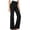 Black, variant on hoksml Women's Black Dress Pants High Waist Stretch Flare Leg Trousers with Pockets for Office and Professional Work Wear