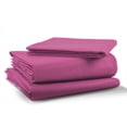 thumbnail image 1 of Juego de Sábanas Básica Rebeca Algodón Percal 200 King Size Fucsia Percal 200, 1 of 4