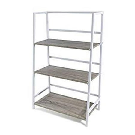 3 Tier Folding Shelf - 3 Tier Folding Shelf, White