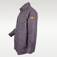thumbnail image 5 of Flame Resistant FR Shirt - 88/12 (Large, Dark Grey), 5 of 6