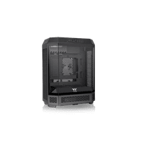 Thermaltake The Tower 600 Tempered Glass ATX Mid-Tower Chassis, Black