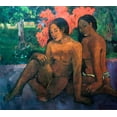 thumbnail image 2 of Gauguin, Paul 13x12 Black Ornate Wood Framed with Double Matting Museum Art Print Titled - And The Gold Of Their Bodies, 2 of 4