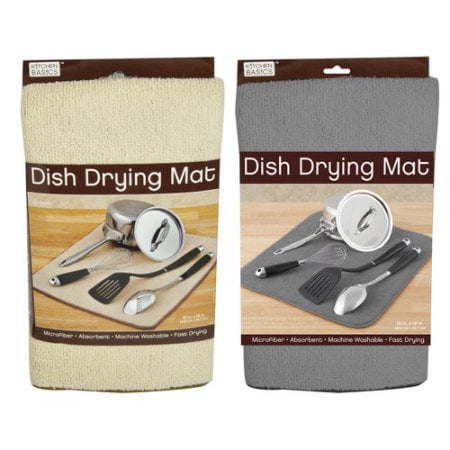 Kitchen Basics Dish Drying Mat Walmart Com