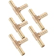 thumbnail image 1 of Shisuyan 5pcs Air Hose Fitting Pipe Connector Hose Barb Adapter Replacement Tee Fitting, 1 of 9