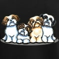 thumbnail image 3 of CafePress - Four Shih Tzus - Women's Dark Pajamas, 3 of 7