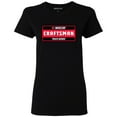 thumbnail image 2 of Women's Checkered Flag Sports  Black NASCAR Craftsman Truck Series T-Shirt, 2 of 3