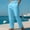 Sky Blue, variant on Brondbend Mens Casual Cotton Linen Pants Drawstring Striped Side Button Elastic Waist Trousers Sports Workout Yoga Summer Pant up to 50% Off