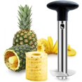 thumbnail image 1 of Cortador de piña para pelador, cortador de piña de acero inoxidable, cuchillo de piña para rodajas de piña, para el hogar y la cocina (muy fácil de usar) LingWen 8390615277198, 1 of 1