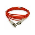 thumbnail image 2 of AddOn - Patch cable - LC/PC multi-mode (M) to LC/PC multi-mode (M) - 0.5 m - fiber optic - duplex - 62.5 / 125 micron - OM1 - OFNR - riser - orange, 2 of 8