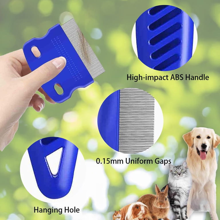 Dog Grooming Combs 7-Piece Dog Grooming Comb Kit - Stainless Steel Pet ...