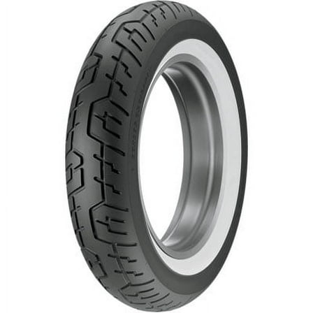 Dunlop Cruisemax Rear Motorcycle Tire 150/80-16 (71H) Wide White Wall for Kawasaki Vulcan Drifter VN1500 1999-2005