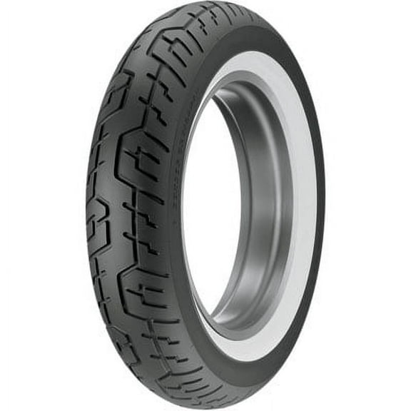 Dunlop Cruisemax Rear Motorcycle Tire 150/80-16 (71H) Wide White Wall for Kawasaki Vulcan Drifter VN1500 1999-2005