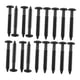 thumbnail image 4 of Sujetadores Clavos para paneles Herrajes profesionales resistentes a la oxidación Clavos para paneles ciegos 18 piezas, 4 of 9