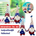 thumbnail image 2 of Utoimkio 2Pcs 4th of July Patriotic Gnomes Plush Decorations Party Supplies Memorial Day Red White Blue Gnomes Doll Patriotic Decorations for Home Party 4th of July Accessories, 2 of 9