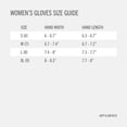 thumbnail image 2 of Giro Tessa Gel Womens Road Cycling Gloves - Black/Bright Pink (2022), X-Large, 2 of 3