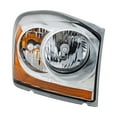 thumbnail image 3 of Headlight Compatible with 2006 Dodge Durango 3.7L 4.7L V6 PowerTech Right Passenger Side HALOGEN D100133 235HP, 3 of 8