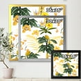 thumbnail image 4 of Designart 'Pattern Of Beautiful Yellow Flowers ' Modern Framed Art Print, 4 of 4