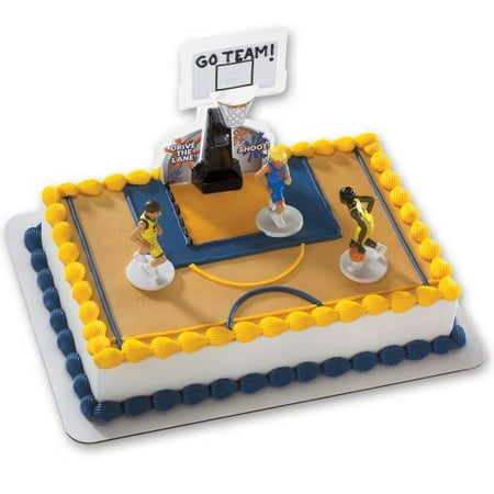 Basketball All Net Decoset Cake Decoration Boys Walmart Com