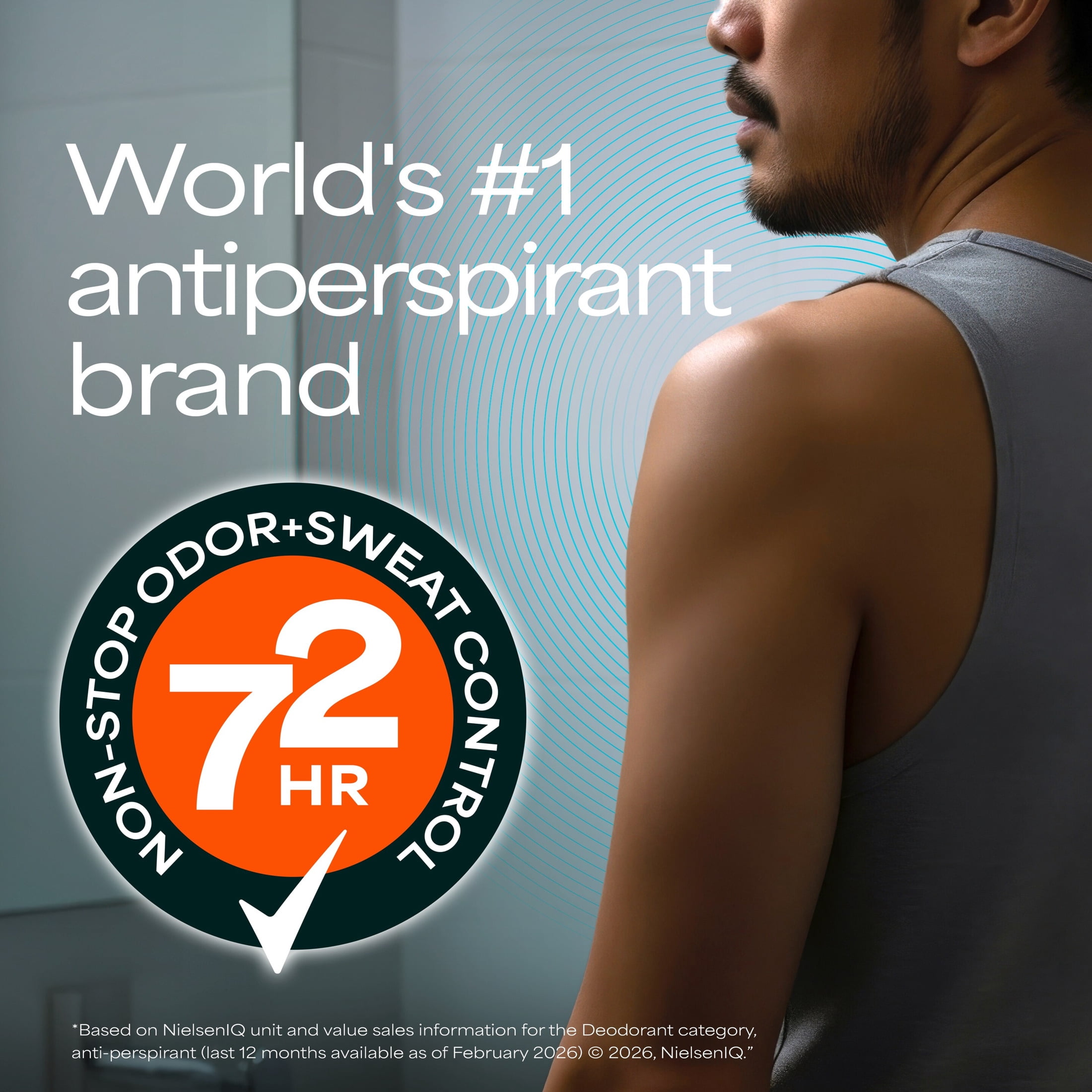 (2 pack) Degree Men Antiperspirant Deodorant 72-Hour Sweat and Odor Protection Adventure Antiperspirant for Men with Body Heat Activated Technology, 2.6 oz Twin Pack
