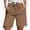 Brown, variant on Karymi Pants for Women Trendy Fashion Loose Solid Short Fashion Stretchy Loose Fit Trousers Comfy Quick Dry Pants Leisure Casual Pants with Pockets for Women 2026