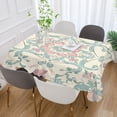 thumbnail image 4 of DEIARA Rose Red Boho Pattern Square Tablecloth 60×108in Polyester Fabric Tablecloth Washable Dust Resistant Wrinkle Resistant, 4 of 9