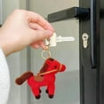 thumbnail image 4 of Llavero de peluche con la mascota del Año de los Caballos, ideal para colgar en mochilas, carteras o como decoración de regalo., 4 of 6