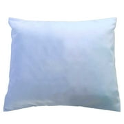 SheetWorld Crib Toddler Pillow Case, 100% Cotton Jersey Knit, Baby Blue Jersey Knit, 13 x 17