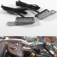 thumbnail image 1 of 2pcs Universal Led Motorcycle Brake Clutch Lever Light Mini Turn Signal Indicator For Suzuki Cafe Ra, 1 of 5
