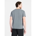 thumbnail image 5 of Athletic Works Men's and Big & Tall Tri Blend Tee with Short Sleeves, Sizes XS-4XLT, 5 of 5