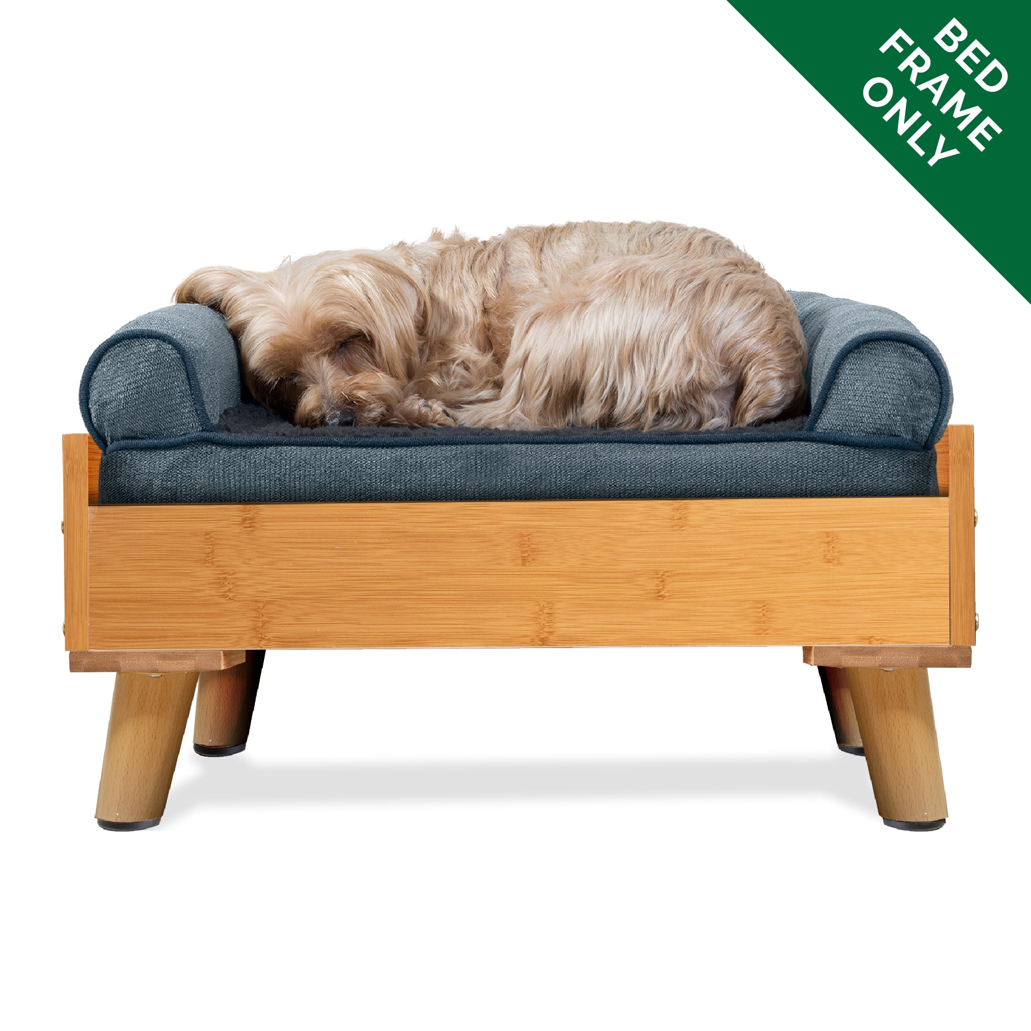 FurHaven Pet Bed Frame Bed Frame for Pet Beds & Mattresses, Bamboo